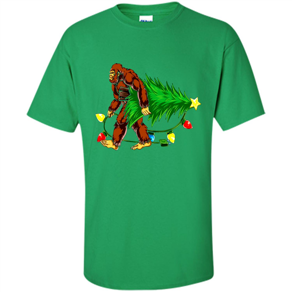 Hugging Christmas Tree Bigfoot PING PONG