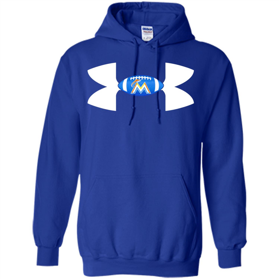 Miami Marlins Under Armour Logo - Hoodie