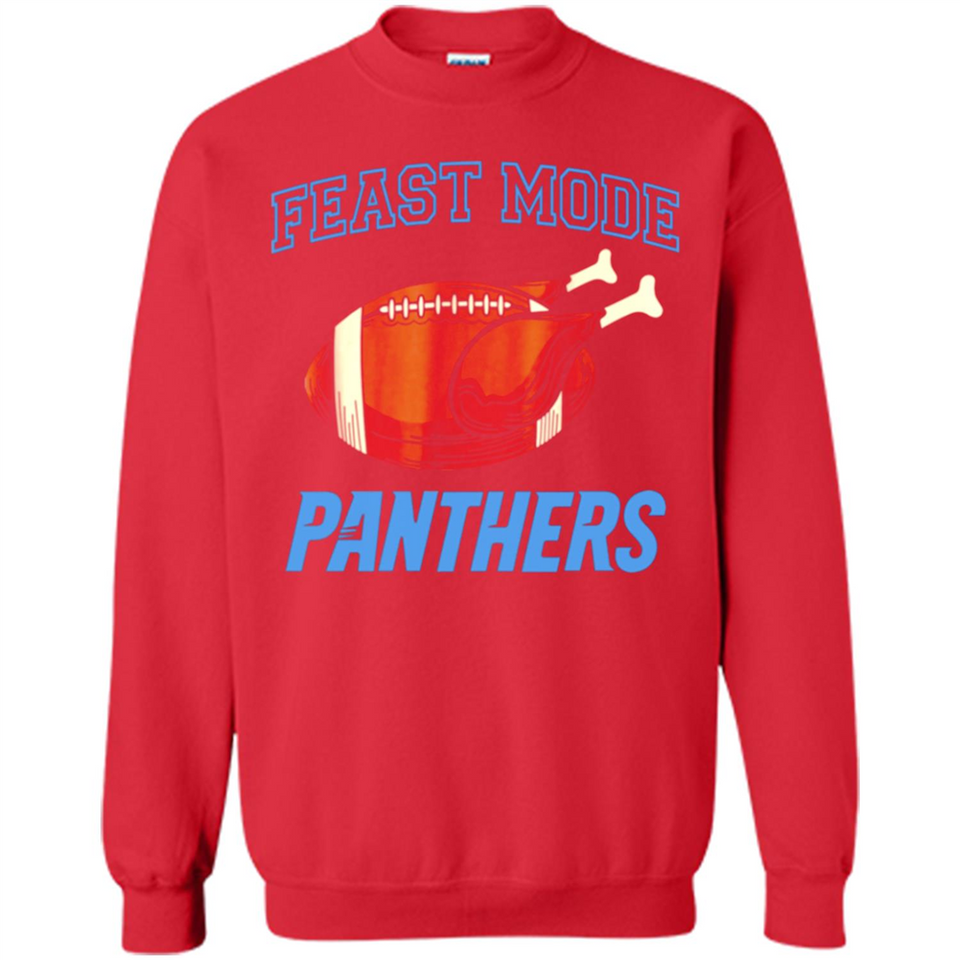 Feast Mode Panthers Shirt - Carolina Turkey Thanksgiving