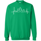 Heartbeat Christmas Tree T-shirt Funny Xmas Costume