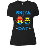 Snow Day Shirt For Carolina Panthers Vs Minion Fans pingpong