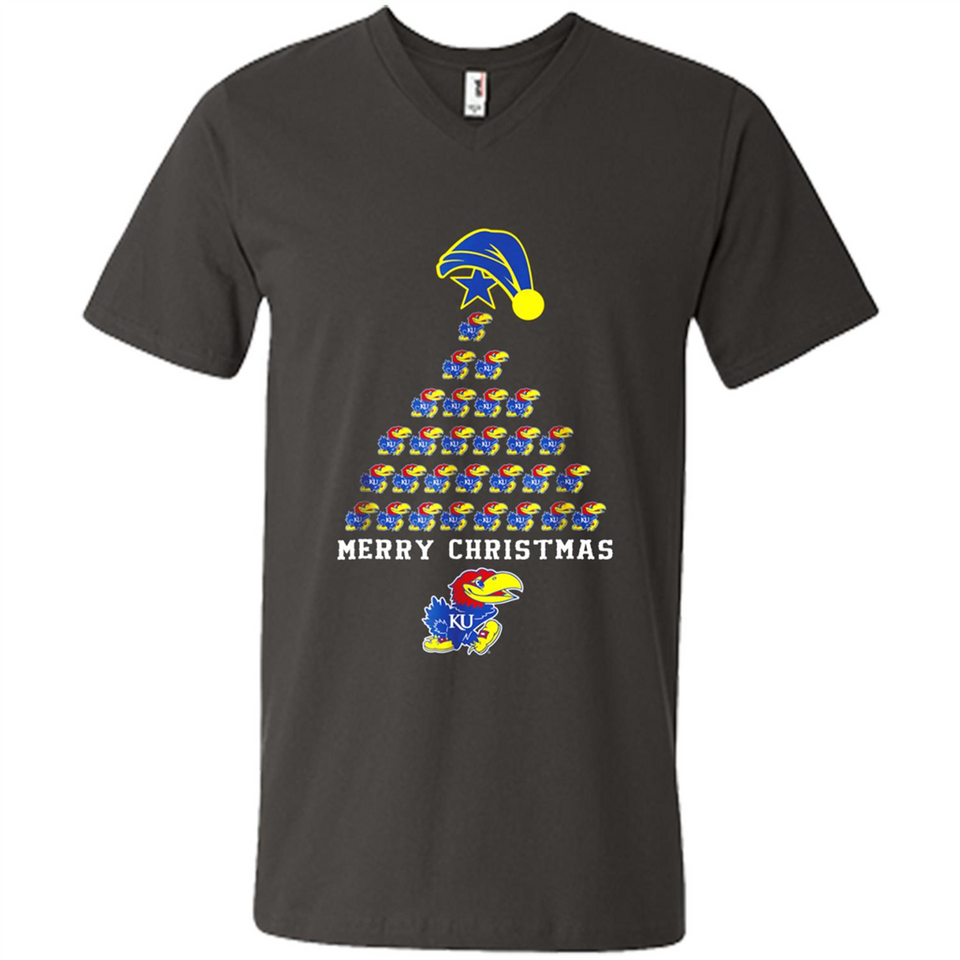 Perfect Kansas Jayhawks Christmas Tree PINGPONG