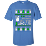 Merry Christmas You Filthy Whovian ugly sweater PINGPONG