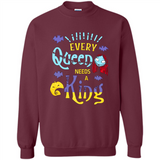 Nightmare Before Christmas Shirt - Sally Glitter Shirt - Every Queen needs a King PINGPONG
