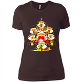 Tea Christmas Tree T-shirt Funny Tea Xmas Gift