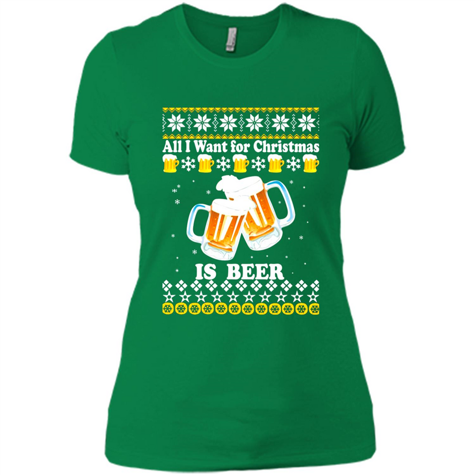 All I want for Christmas is Beer Sweater PINGPONG