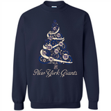 New York Giants NFL Football Team Logo Christmas Tree T-Shirt - Sweatshirt