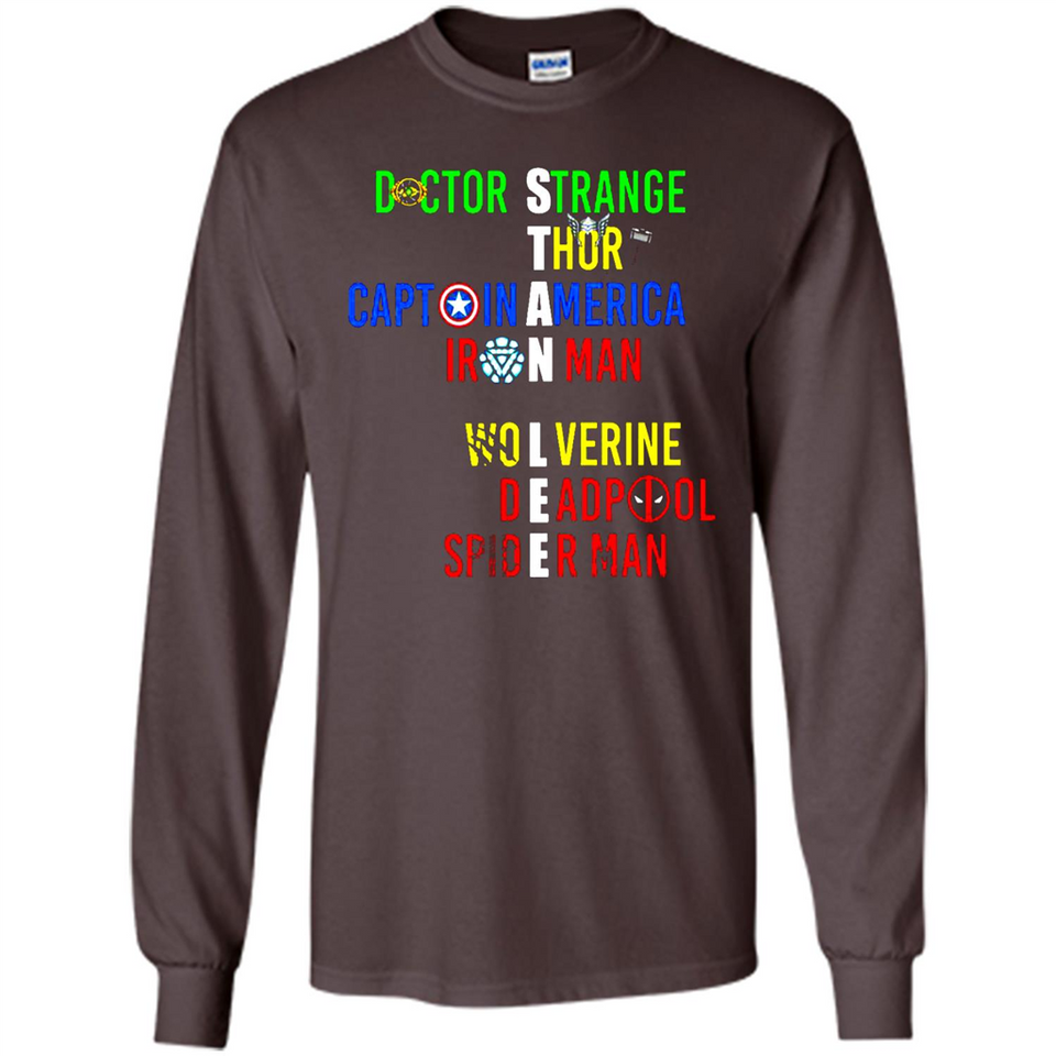 RIP Stan Lee Doctor Strange Thor Caption America Iron Man Shirt PINGPONG - Long Sleeve T-Shirt