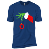 Funny Grinch Hand Holding Chef Ornament Christmas PING PONG