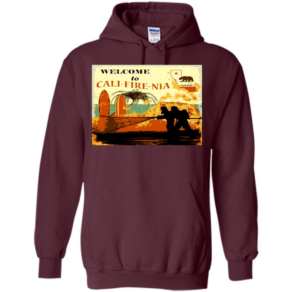 Paradise California Camp Fire Youth T-Shirt PINGPONG - Hoodie
