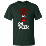 Oh Deer Christmas Reindeer Black mugs PINGPONG - Shirt
