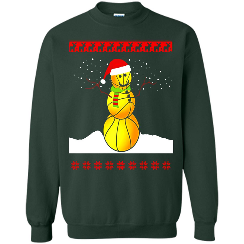 Basketball Santa Funny Christmas - Sweatshirt