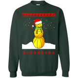 Basketball Santa Funny Christmas - Sweatshirt