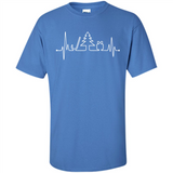 Heartbeat Christmas Tree T-shirt Funny Xmas Costume