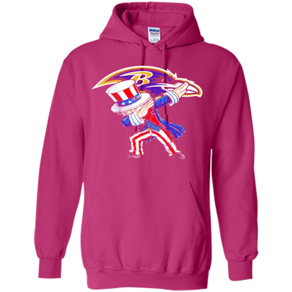 NFL BALTIMORE RAVENS UNCLE SAM DABBING INDEPENDENCE DAY