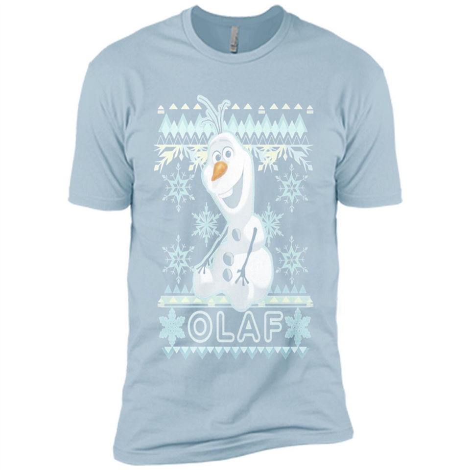 Olaf frozen ugly christmas sweater - Premium Short Sleeve T-Shirt