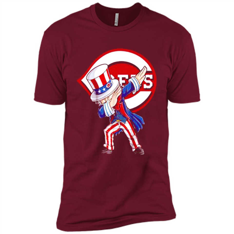 MLB CINCINNATI REDS UNCLE SAM DABBING INDEPENDENCE DAY
