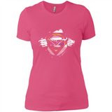 Buffalo Sabres And Superman Fans - Ladies' Boyfriend T-Shirt