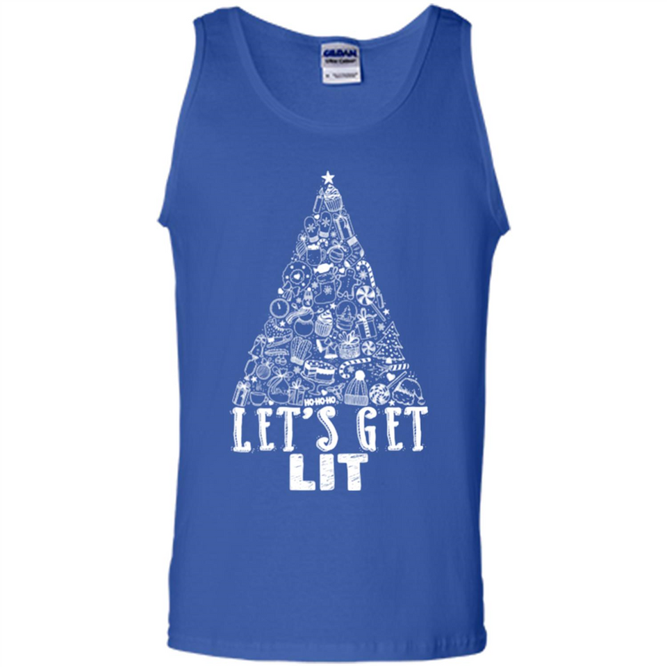 Let's Get Lit - Funny Christmas Tree