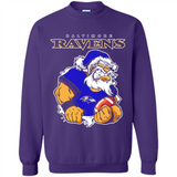 Grumpy Santa Claus Baltimore Ravens Football Team PINGPONG