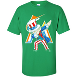MLB MIAMI MARLINS UNCLE SAM DABBING INDEPENDENCE DAY