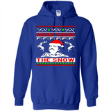 Narcos dashing through the snow Christmas sweatshirt PINGPONG