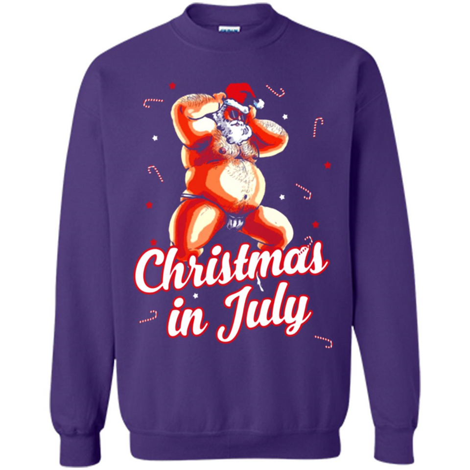 Christmas In July - Funny Dancing Santa - Sweatshirt