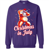 Christmas In July - Funny Dancing Santa - Sweatshirt