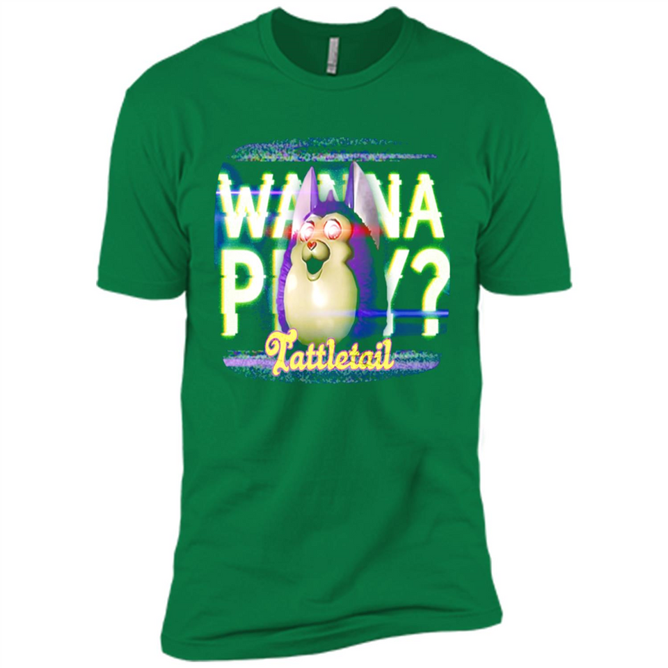 Wanna Play Tattletail - Premium Short Sleeve T-Shirt