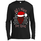 Obama All I Want For Xmas T Shirt PINGPONG - Canvas Long Sleeve T-Shirt