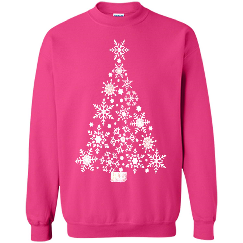 Winter Snowflake White Christmas Tree