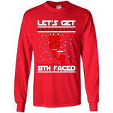 Let’s get sith faced Christmas sweatshirt PINGPONG