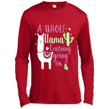 A Whole Llama Learning Going on Teachers Students PING PONG