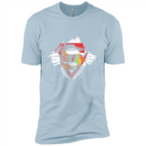 Chicago Blackhawks And Superman Fans - Premium Short Sleeve T-Shirt