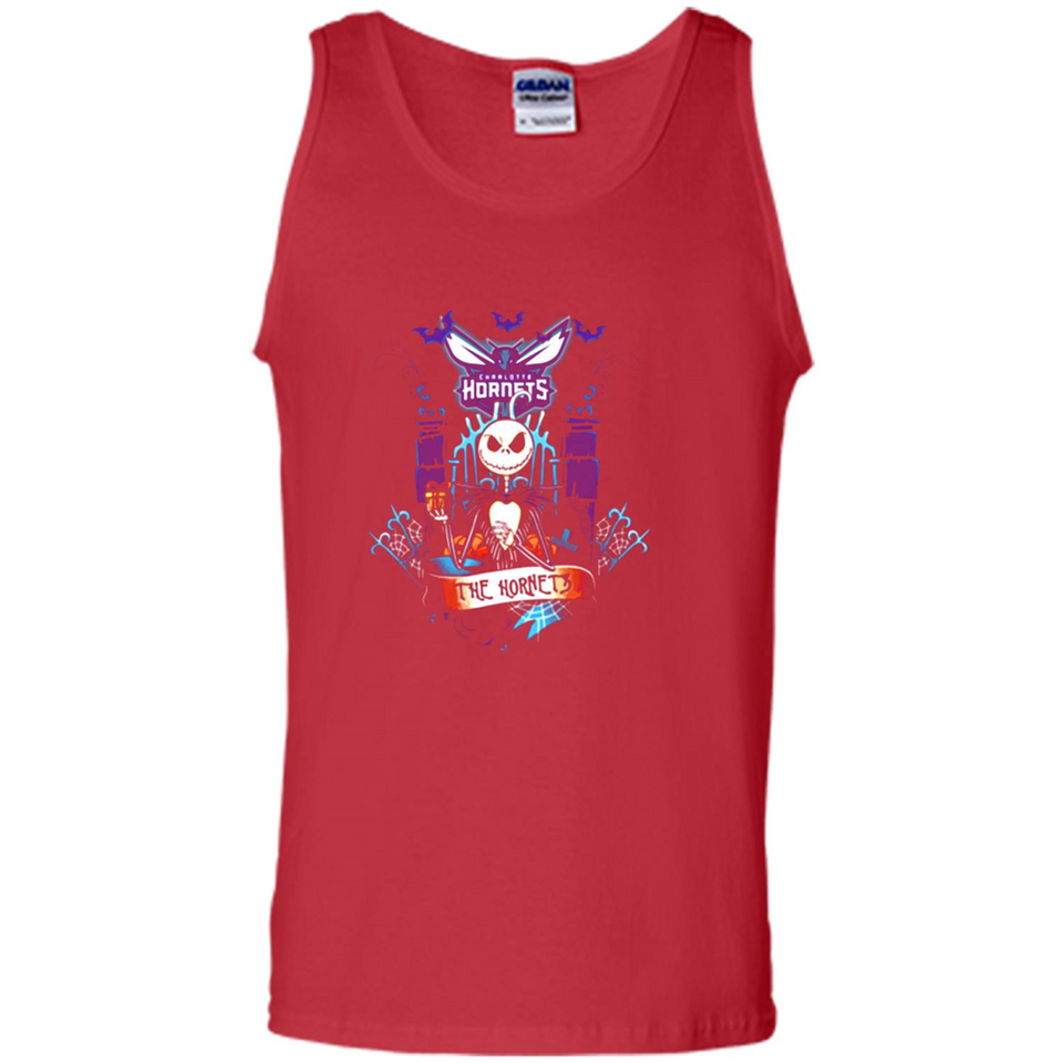 Charlotte Hornets Halloween The Nightmare Before Christmas - Tank Top