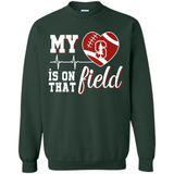 Stanford Cardinal Football My Heart is on that Field - Sweatshirt