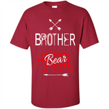 Brother Shirt Buffalo Plaid Family Camping Bear Tee - Shirt