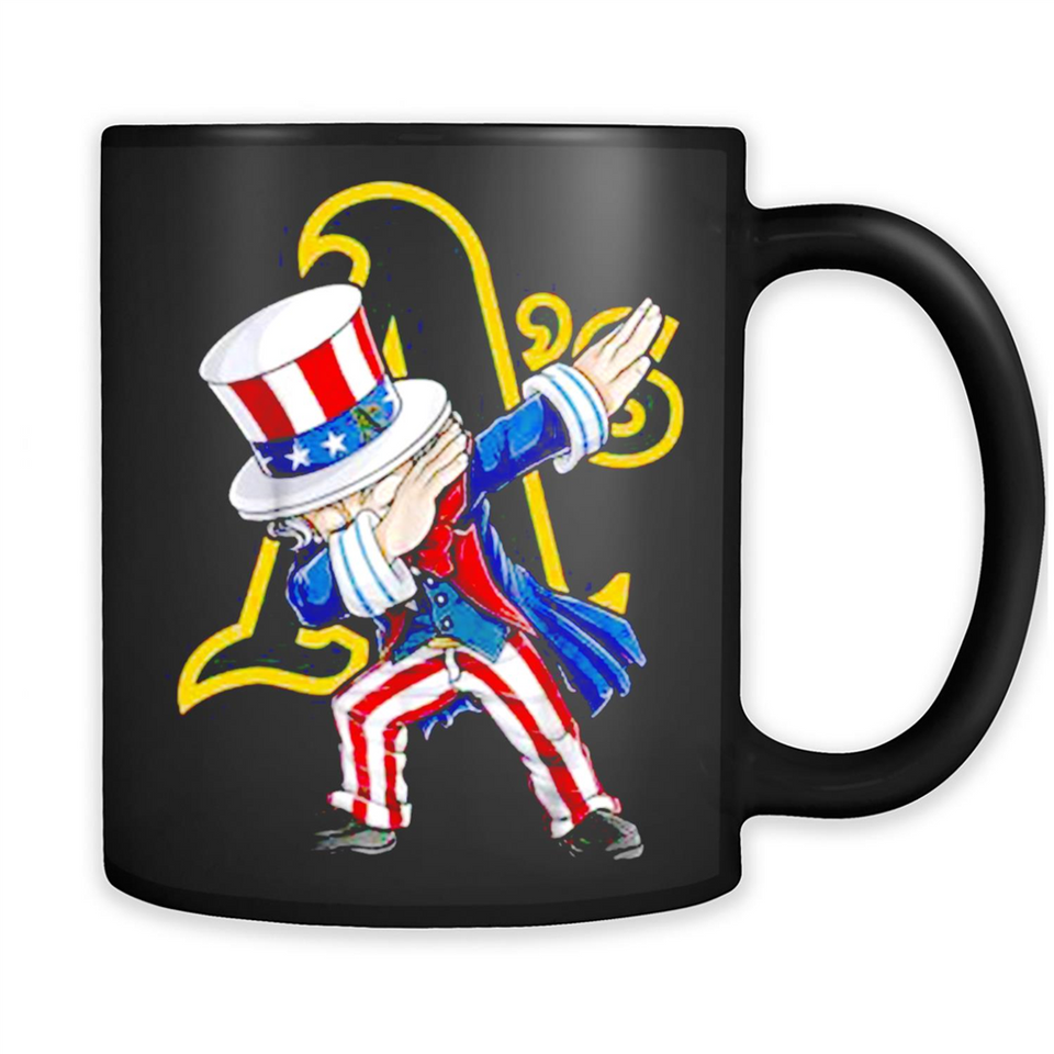MLB OAKLAND ATHLETICS UNCLE SAM DABBING INDEPENDENCE DAY