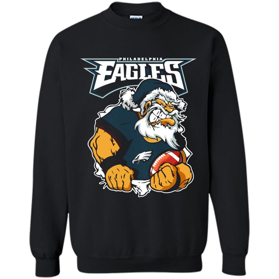 Grumpy Santa Claus Philadelphia Eagles Football Team PINGPONG