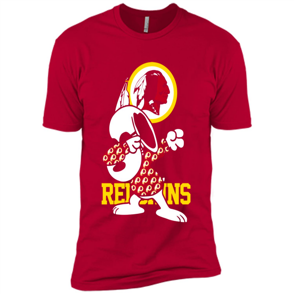 Washington Redskins Snoopy Dabbing PINGPONG