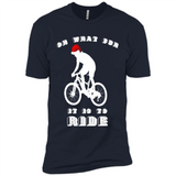 Christmas Mountain Biking Shirt Mountain Biker Christmas