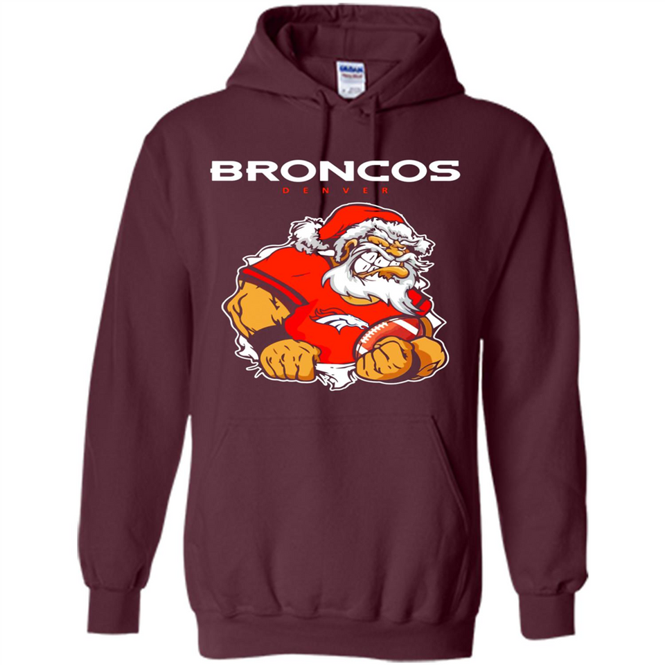 Grumpy Santa Claus Broncos Denver Football Team PINGPONG