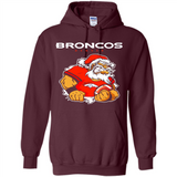 Grumpy Santa Claus Broncos Denver Football Team PINGPONG