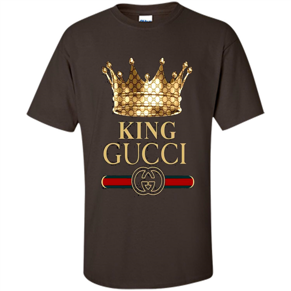 Cover your body with amazing King Crown Gucci Logo Black PING PONG
