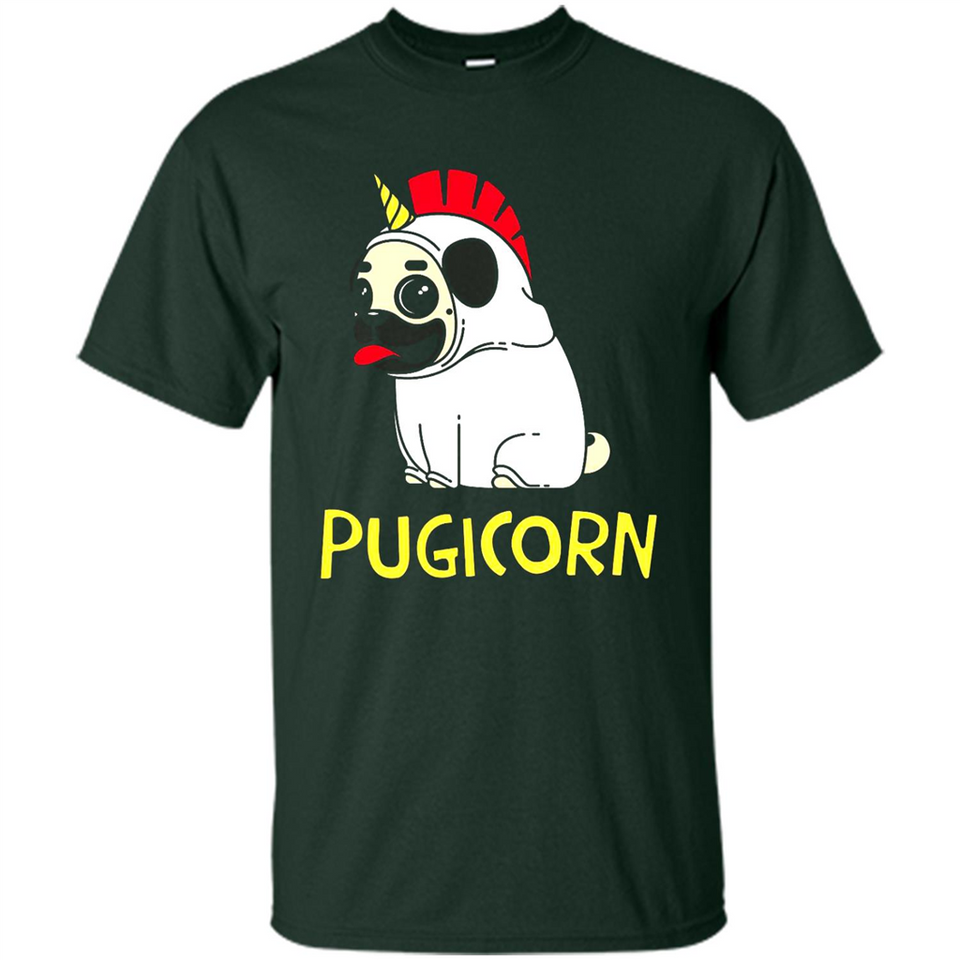 Pugicorn Pug Unicorn Funny Shirt PINGPONG - Shirt