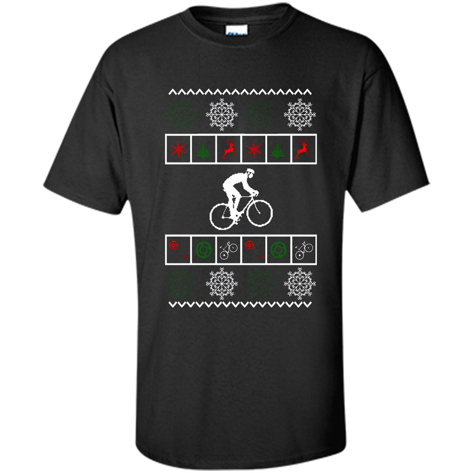 Christmas Ugly Sweater Best Cycling Ugly Christmas Sweater - Shirt