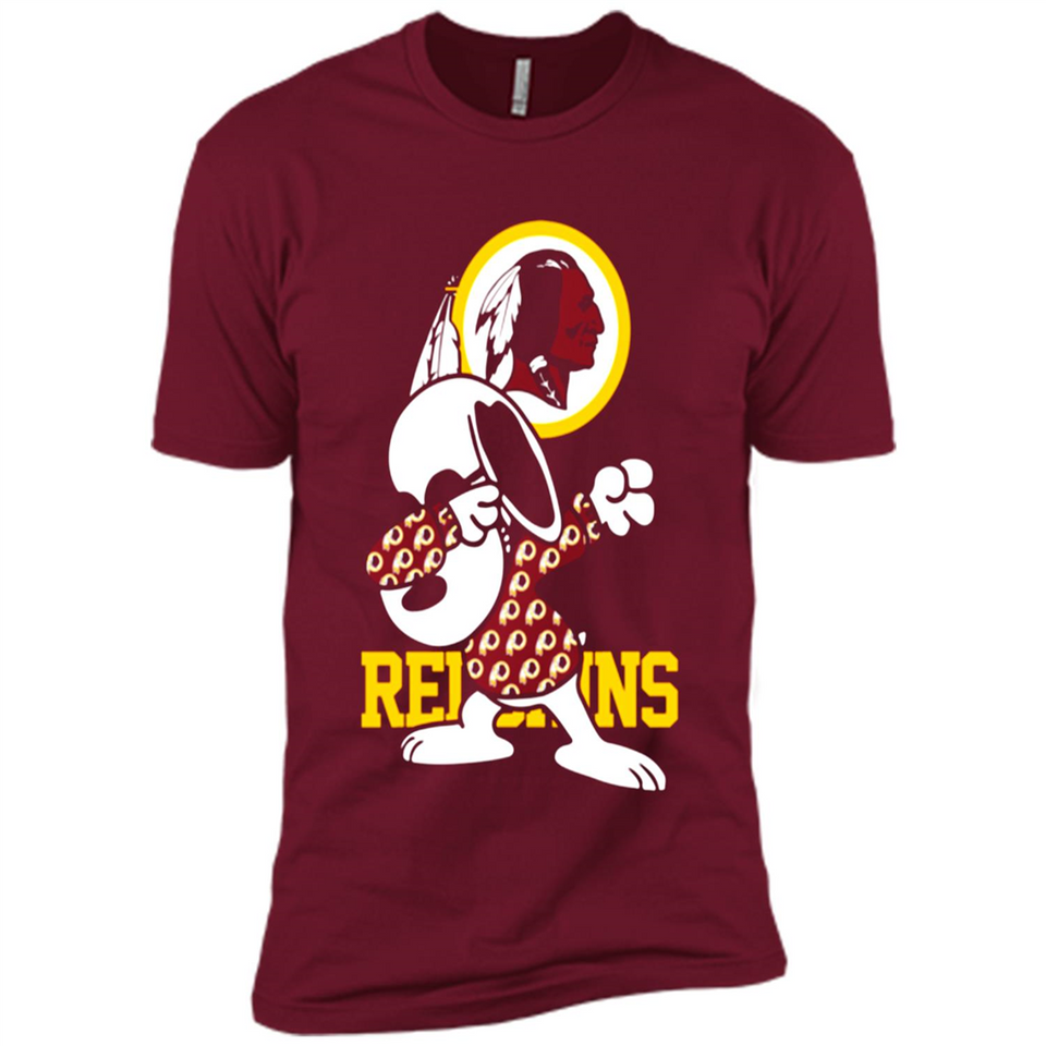 Washington Redskins Snoopy Dabbing PINGPONG