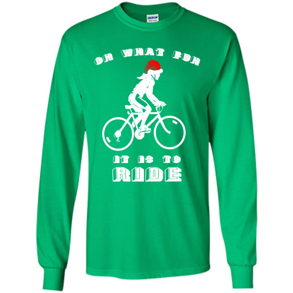 Christmas Cycling Shirt - Christmas Cycling