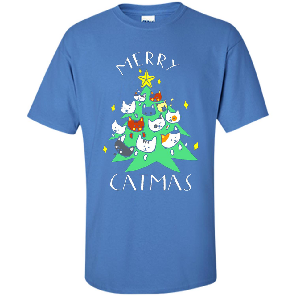 Merry Catmas Funny Cool Christmas Mug PINGPONG - Shirt