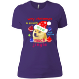 Christmas Doge Meme Shirts Funny Santa Shiba Inu Dog - Ladies' Boyfriend T-Shirt